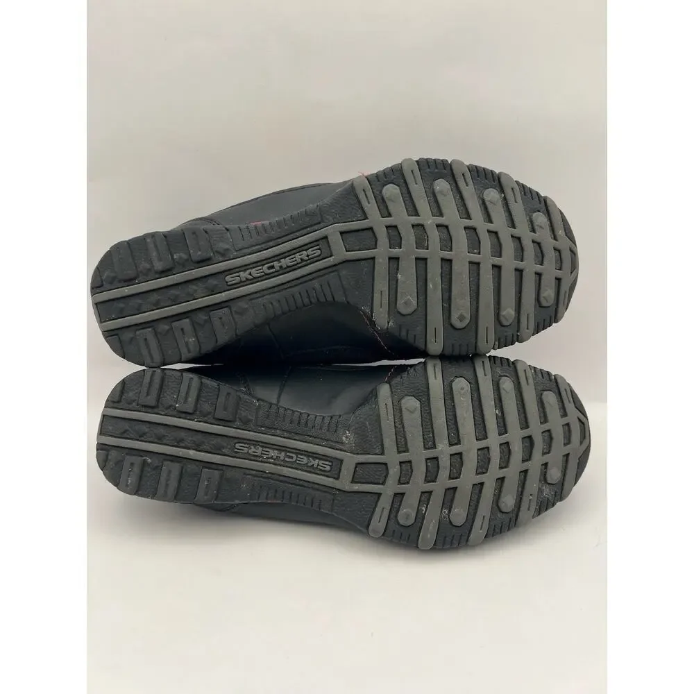 Skechers Bikers Lite Black And Pink Sneakers Women Size 7